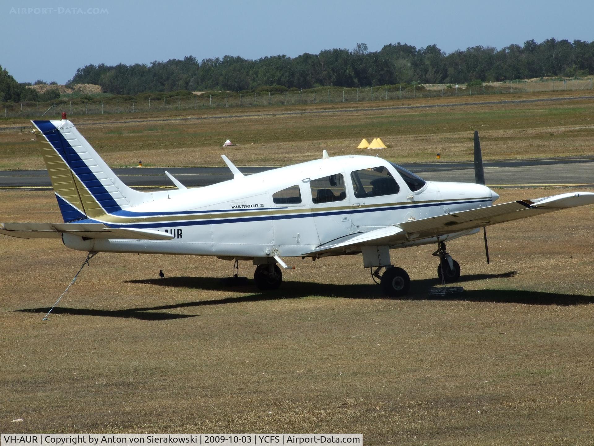 VH-AUR, 1979 Piper PA-28-161 Cherokee Warrior II C/N 28-7916344, Piper PA28-161 Cherokee Warrior II VH-AUR @ YCFS