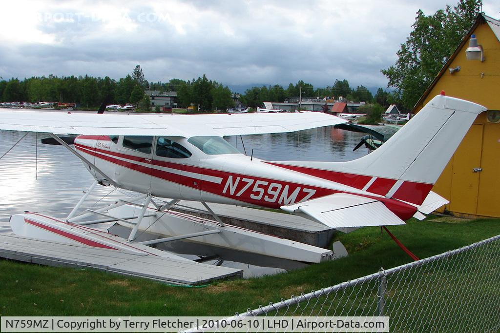 N759MZ, 1977 Cessna 182Q Skylane C/N 18266115, 1977 Cessna 182Q, c/n: 18266115 on Lake Hood
