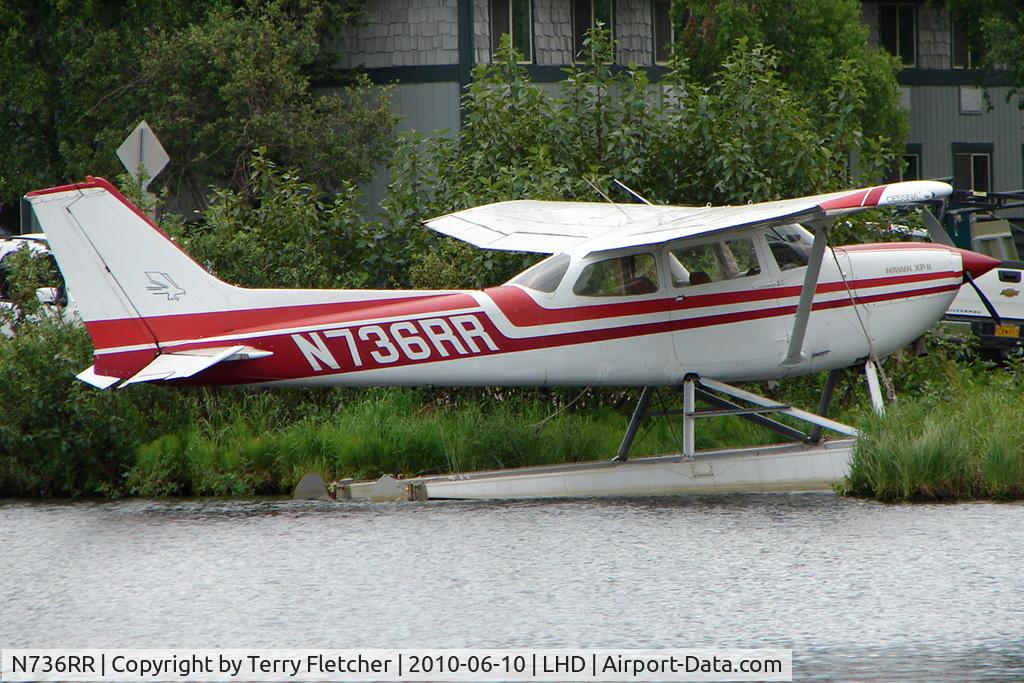 N736RR, 1977 Cessna R172K Hawk XP C/N R1722733, 1977 Cessna R172K, c/n: R1722733 on Lake Hood
