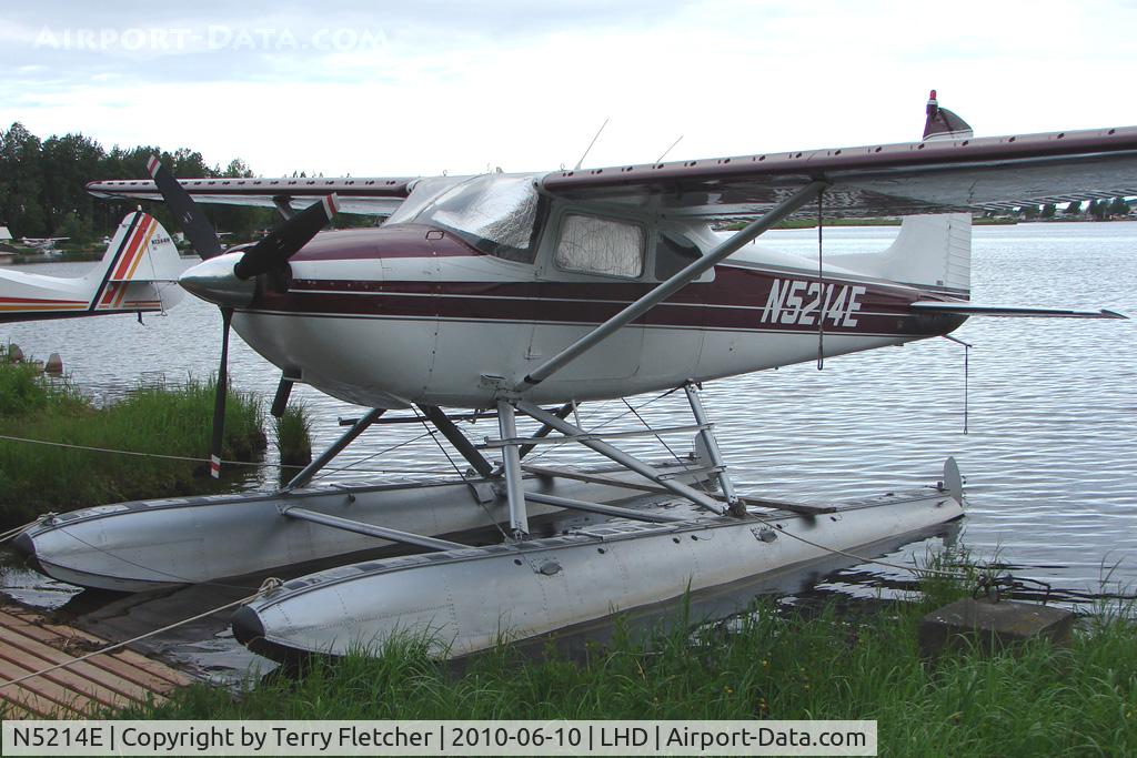 N5214E, 1959 Cessna 180B C/N 50514, 1959 Cessna 180B, c/n: 50514 on Lake Hood