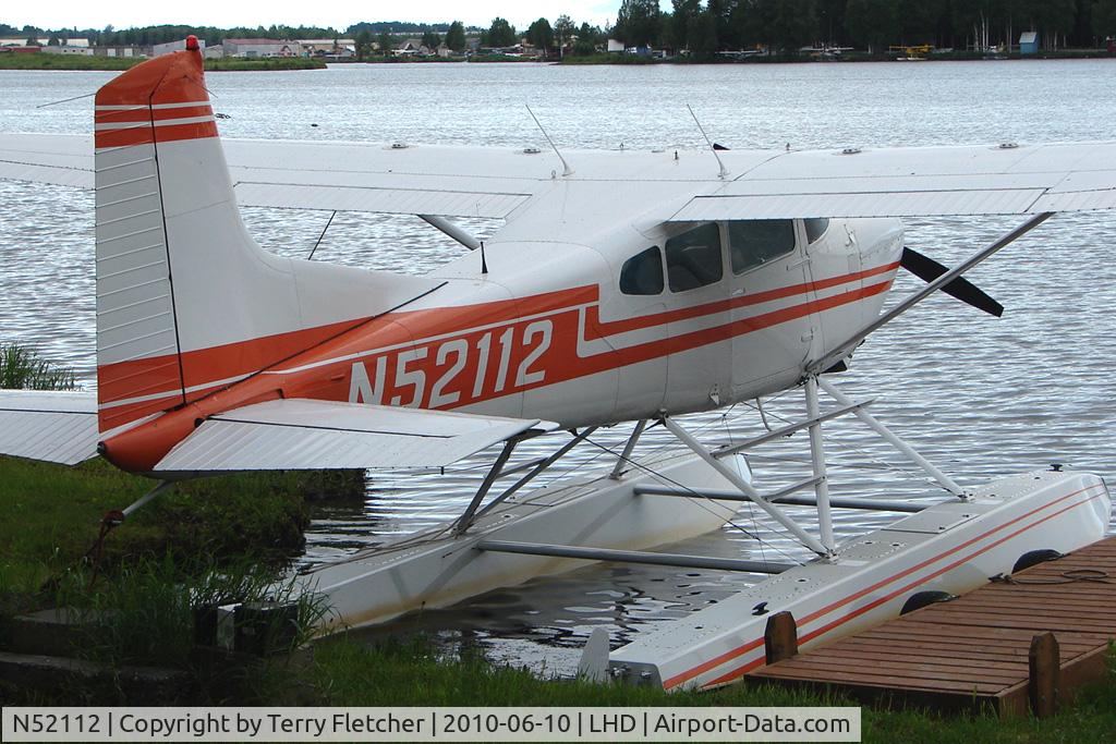 N52112, 1974 Cessna 180J C/N 18052508, 1974 Cessna 180J, c/n: 18052508 on Lake Hood
