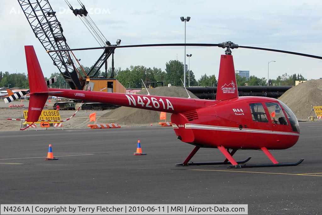 N4261A, Robinson R44 II C/N 12830, Robinson Helicopter Company R44 II, c/n: 12830 at Merrill Field