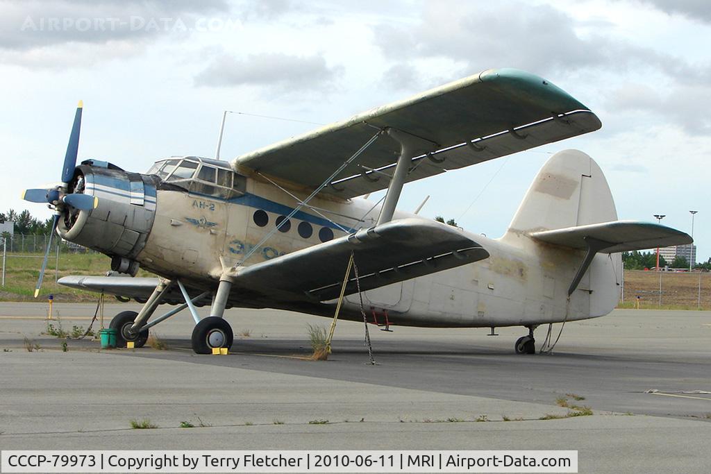 CCCP-79973, Antonov An-2 C/N 117247320, This Antonov AN-2 has been in the same place for nearly 20 years !!