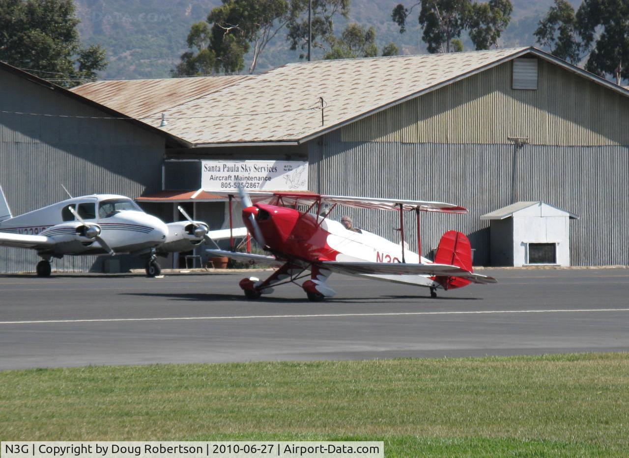 N3G, CASA 1-131E Jungmann C/N Not found E3B-474/N3G, 1985 Bucker JUNGMANN E3B, Lycoming AEIO-360-B 180 Hp upgrade, taxi
