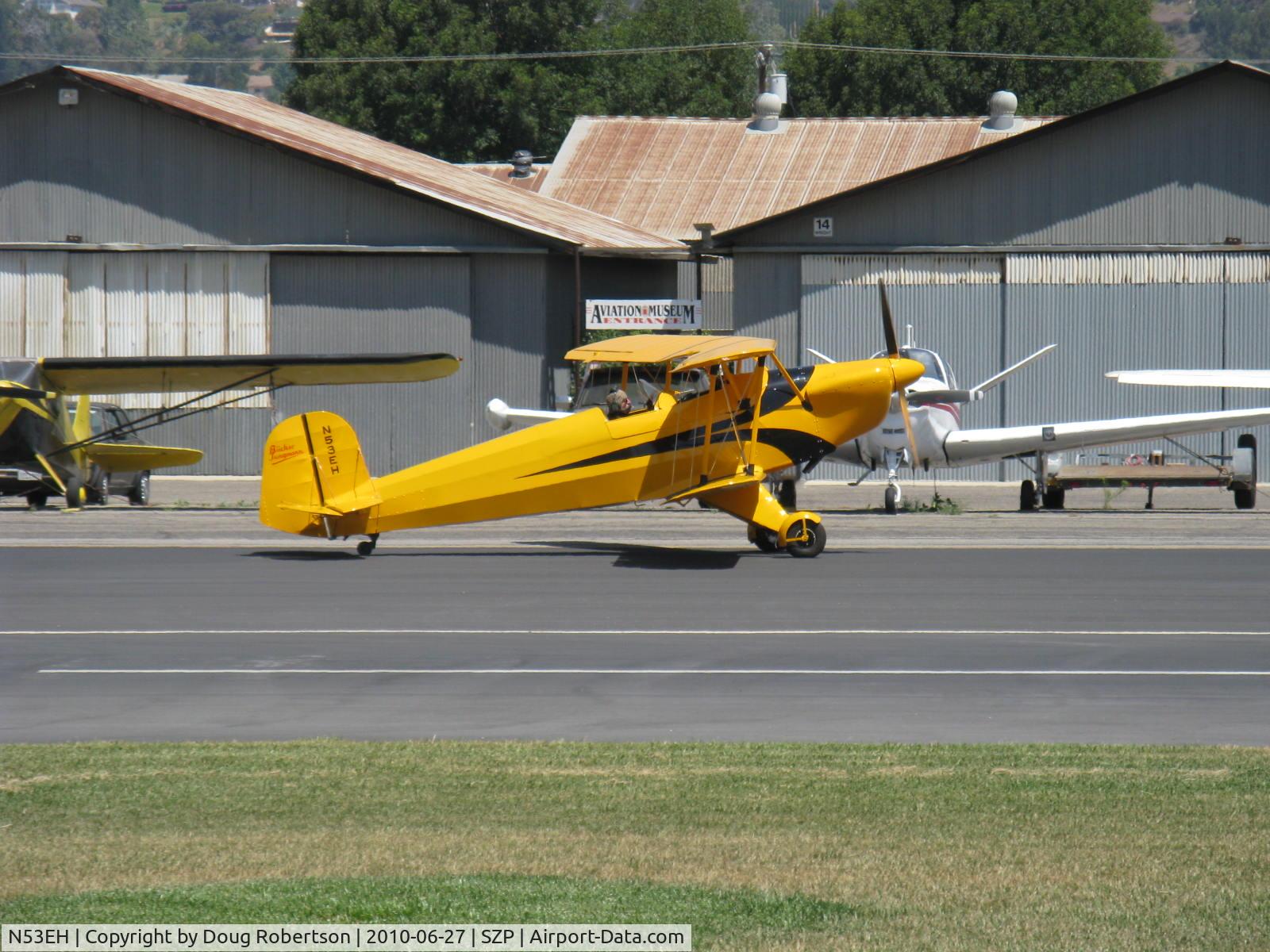 N53EH, 1994 CASA 1-131E Jungmann Replica C/N 1, 1994 Hickman/BUCKER JUNGMANN, Lycoming AEIO-360 180 Hp, taxi