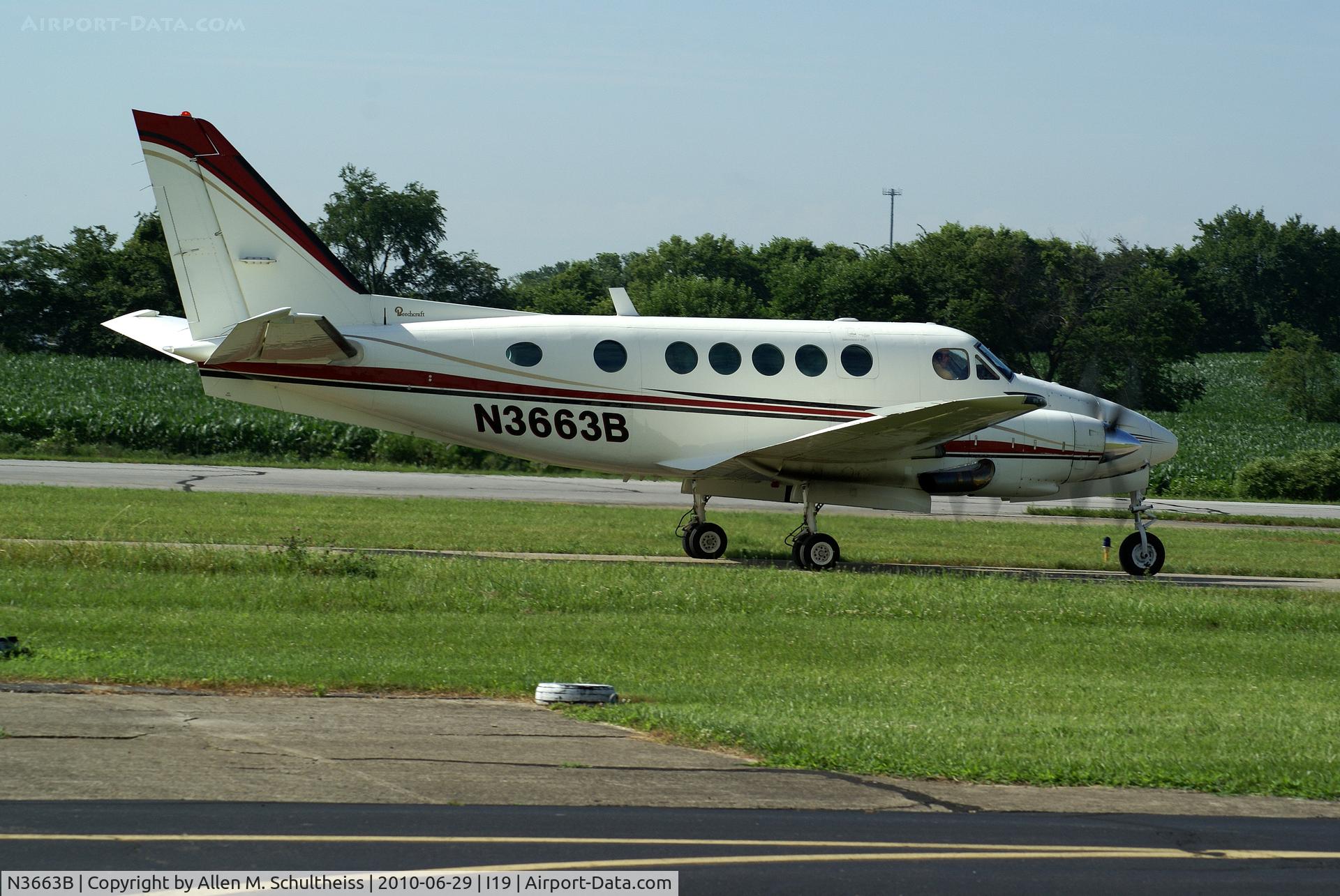 N3663B, 1980 Beech B100 King Air C/N BE-94, 1980 Beech B100