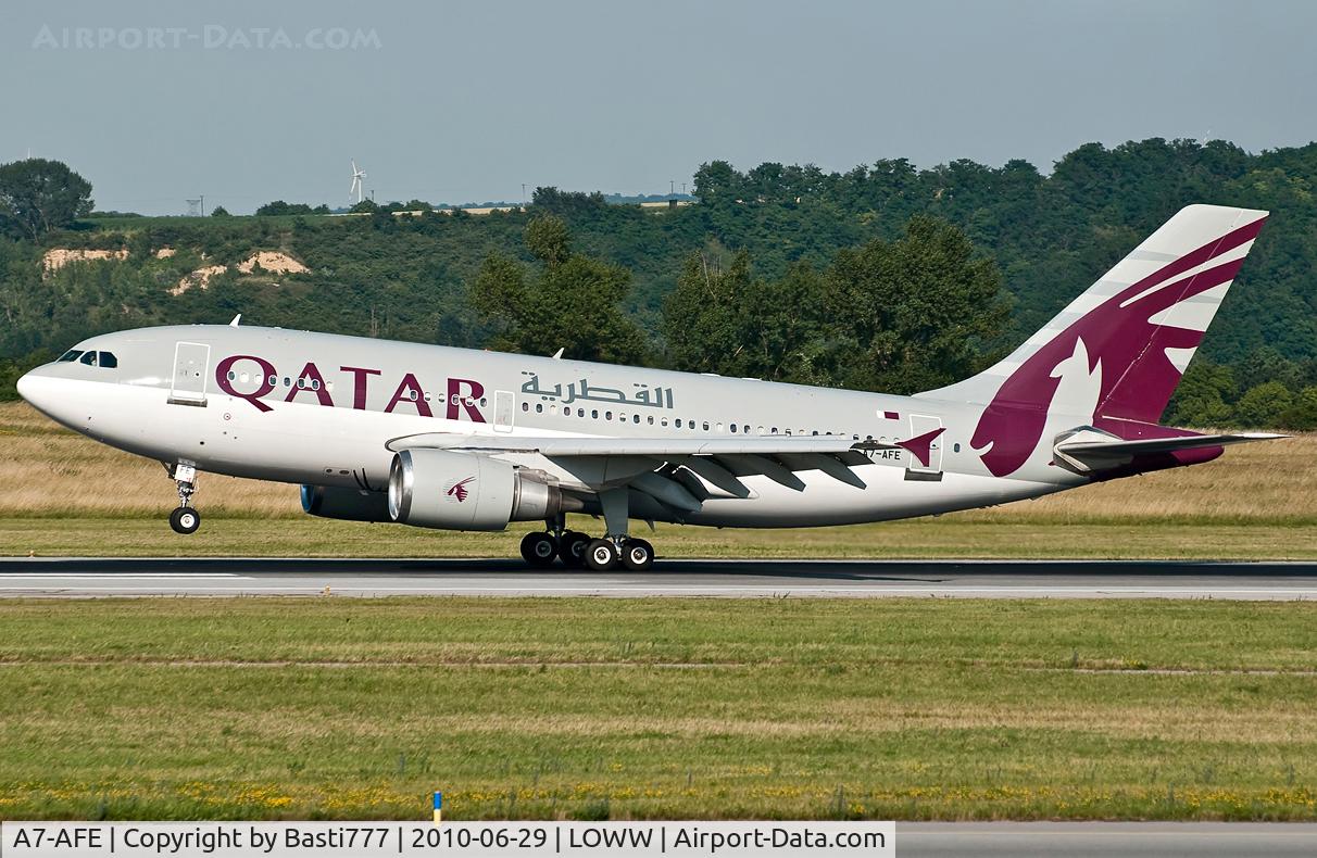 A7-AFE, 1993 Airbus A310-308 C/N 667, Qatar Amiri Flight A310 at Vienna