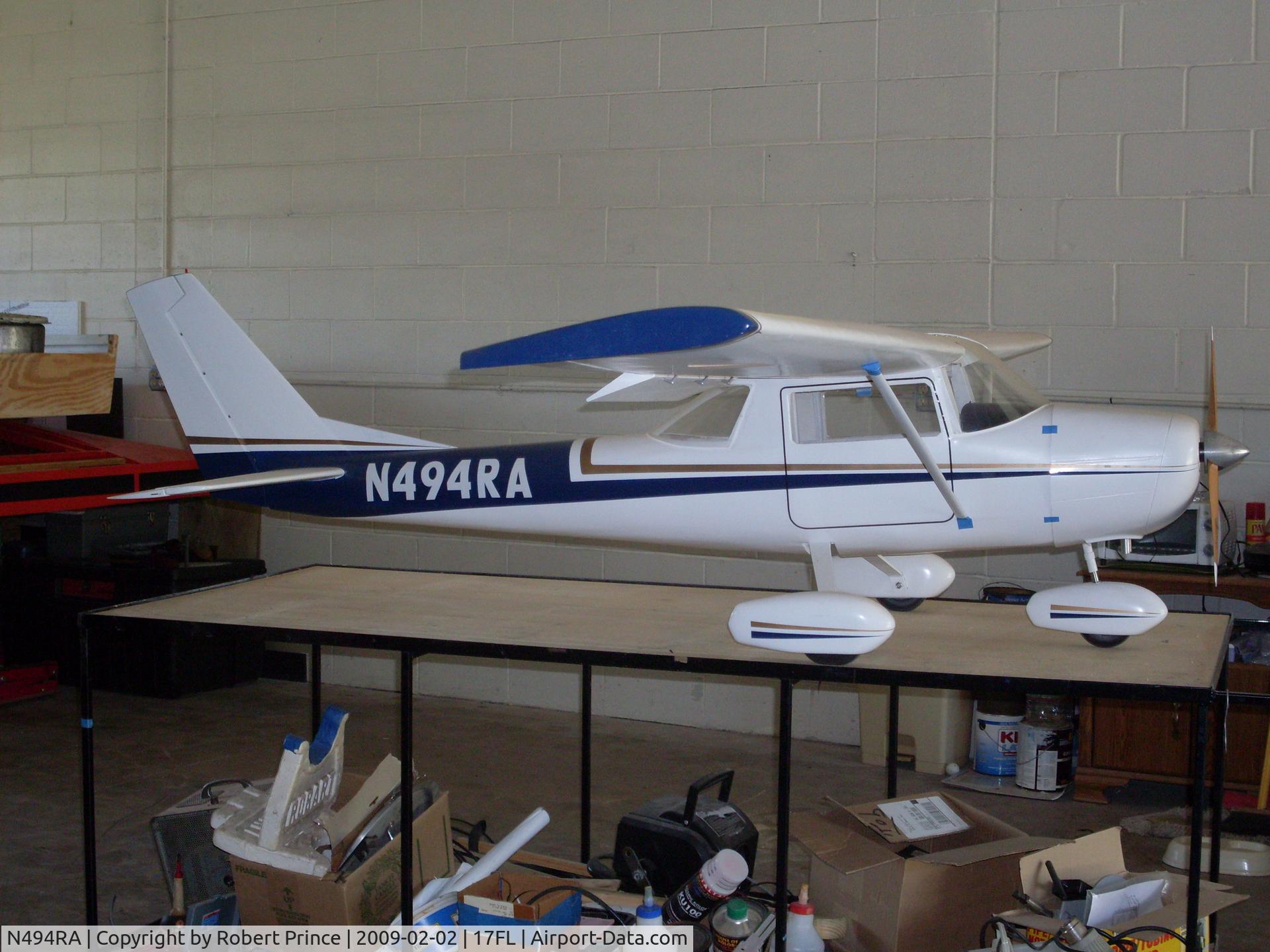 N494RA, 1967 Cessna 150G C/N 15066996, 1/3 rd model of the airplane I owned