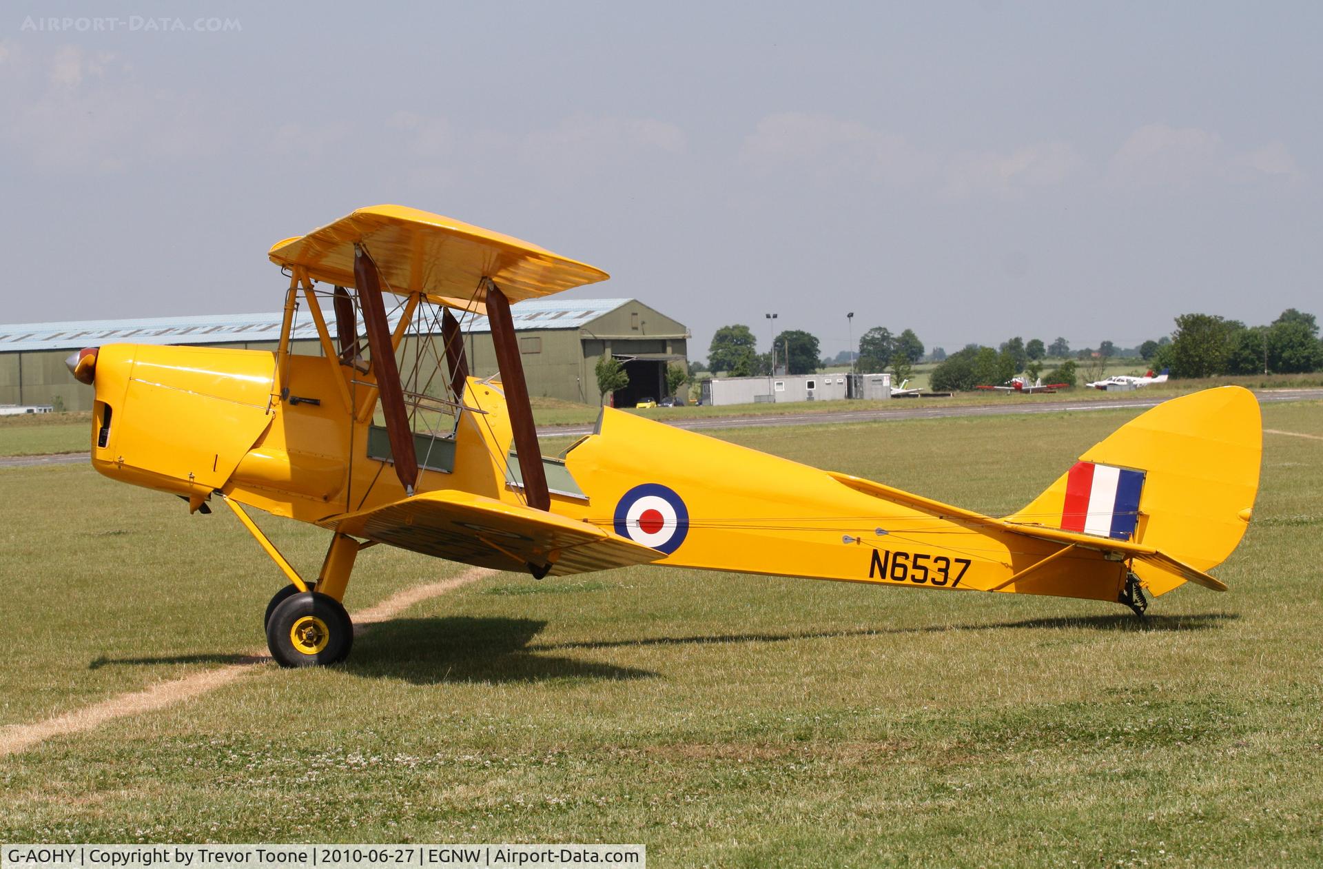 G-AOHY, 1939 De Havilland DH-82A Tiger Moth II C/N 3850, DH82A TIGER MOTH, c/n: 3850