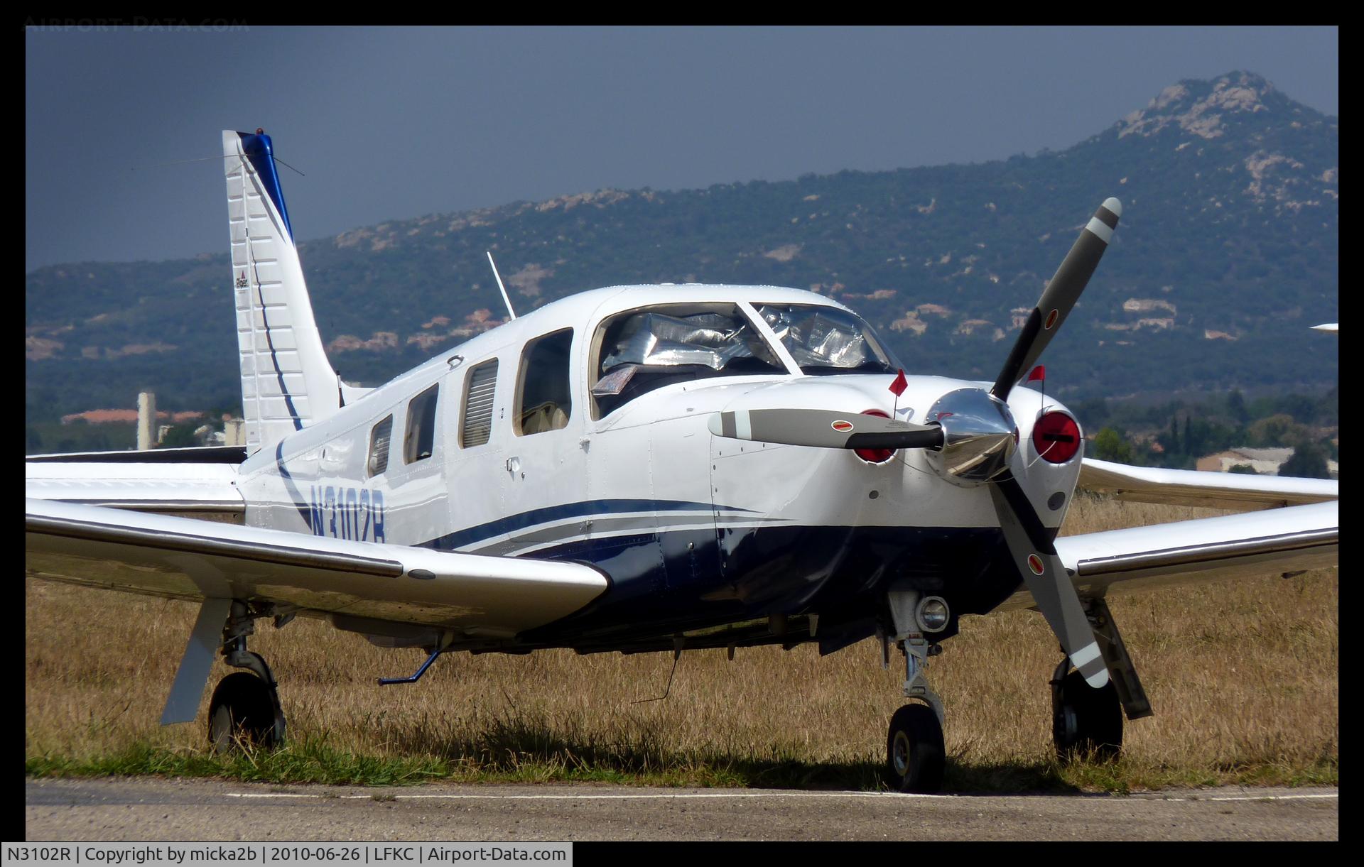 N3102R, 2004 Piper PA-32R-301T Saratoga II TC Turbo Saratoga C/N 3257360, Parked.