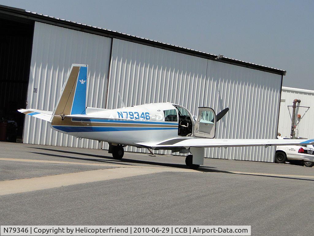 N79346, 1964 Mooney M20E C/N 556, Parked waiting to be moved