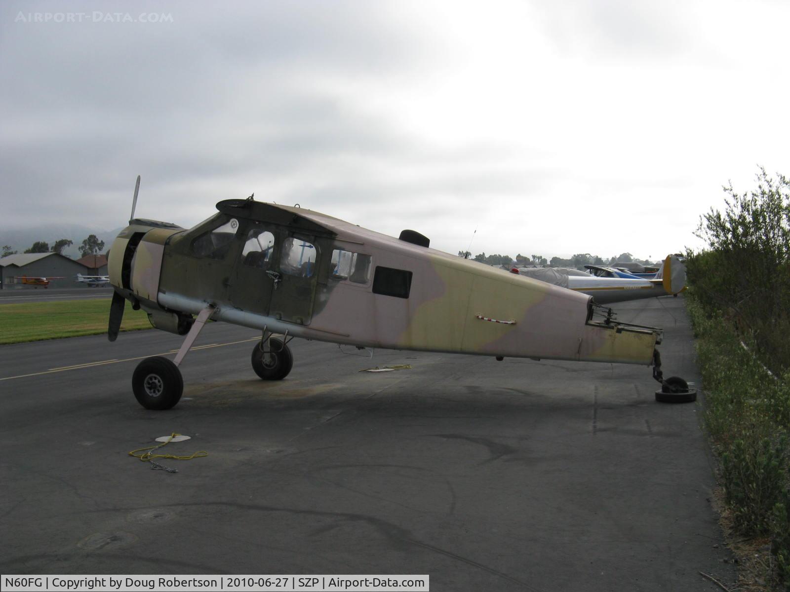 N60FG, Max Holste MH-1521M Broussard C/N 214, Avions Max Holste M.H.1521M BROUSSARD 'Aramis', P&W R-985-AN 450 Hp