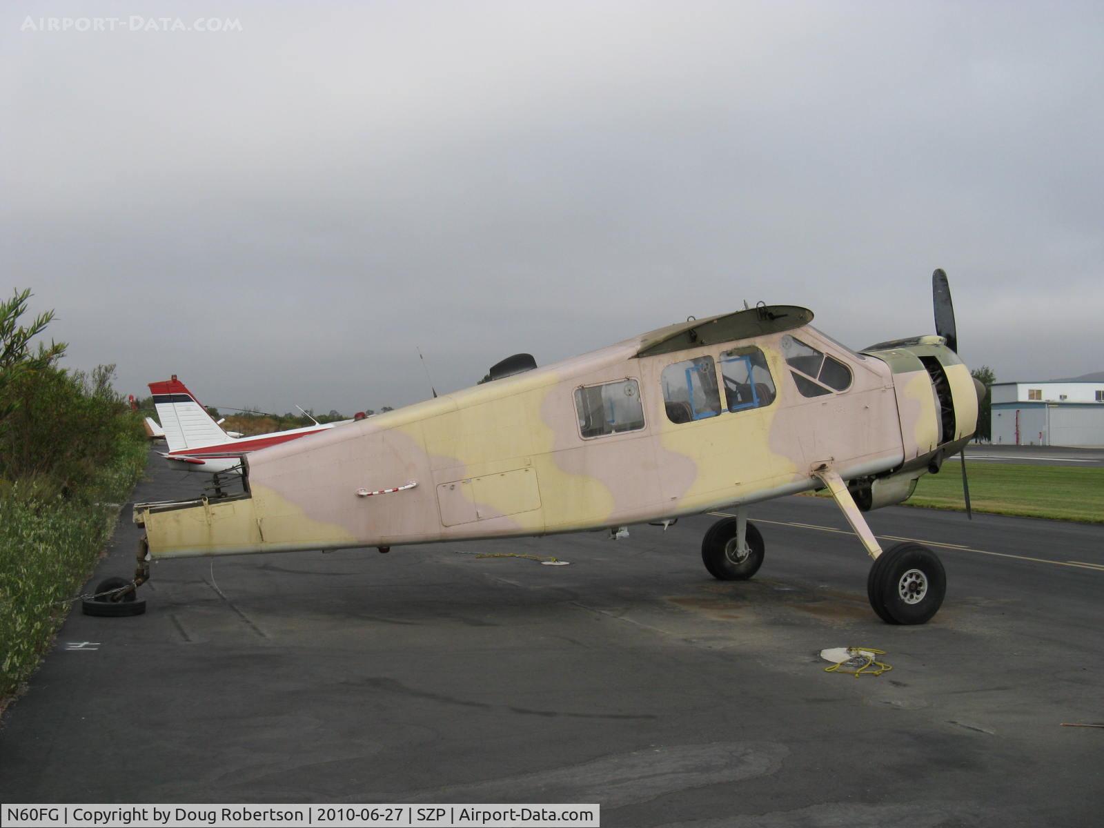 N60FG, Max Holste MH-1521M Broussard C/N 214, Avions Max Holste M.H.1521M BROUSSARD 'Aramis', P&W R-985-AN Wasp Jr. 450 Hp