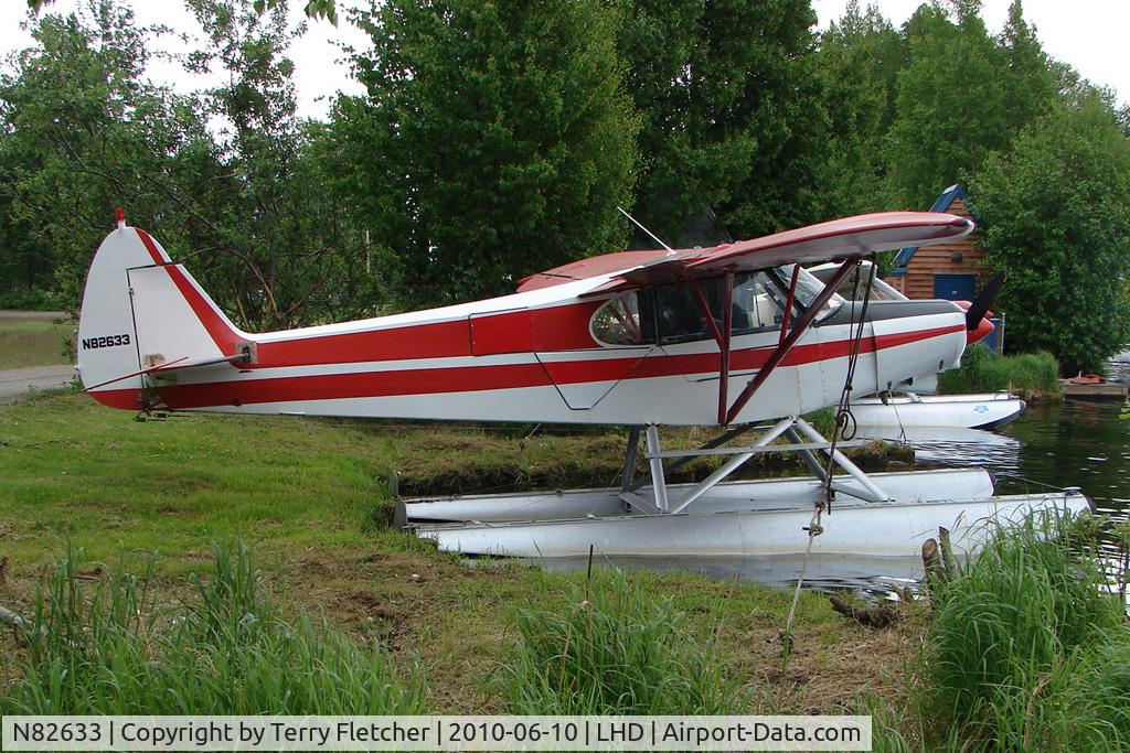 N82633, 1978 Piper PA-18-150 Super Cub C/N 18-7909023, 1978 Piper PA-18-150, c/n: 18-7909023 on Lake Hood