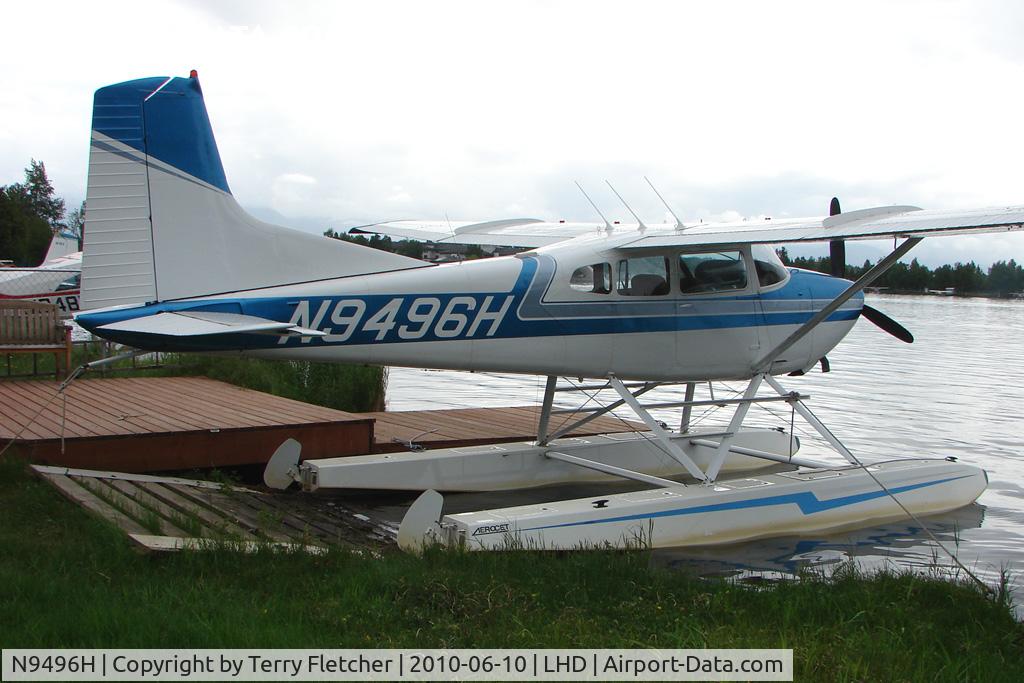 N9496H, 1977 Cessna A185F Skywagon 185 C/N 18503442, 1977 Cessna A185F, c/n: 18503442 on Lake Hood