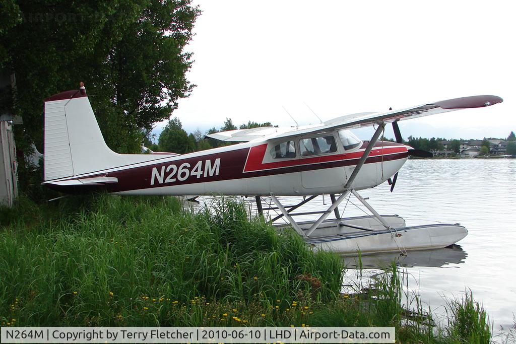 N264M, 1958 Cessna 180A C/N 50236, 1958 Cessna 180A, c/n: 50236 on Lake Hood