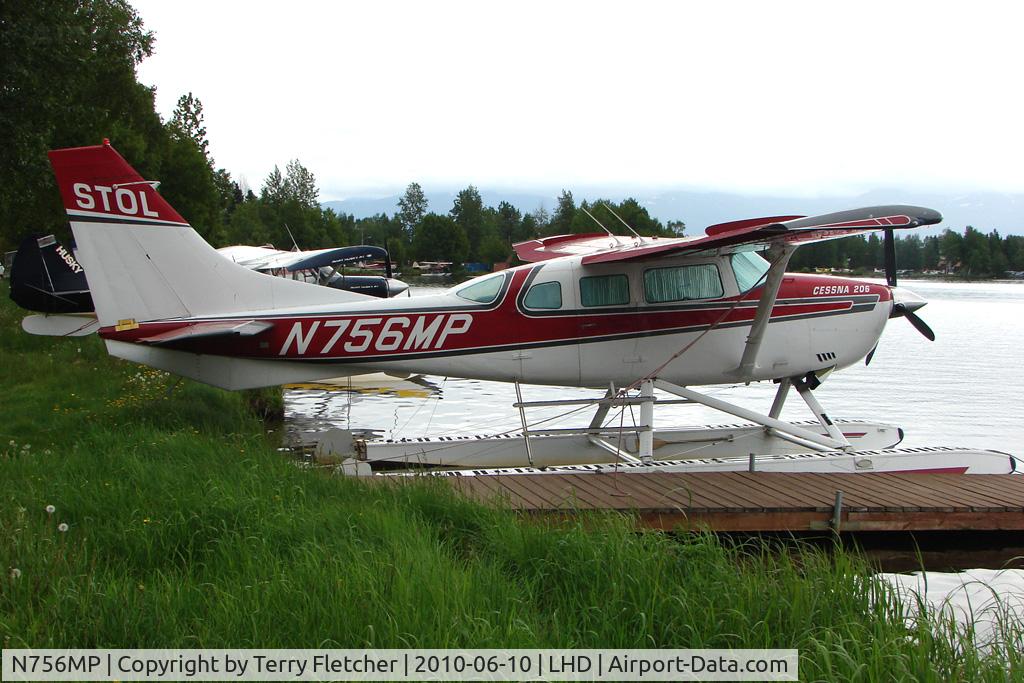N756MP, 1977 Cessna U206G Stationair C/N U20604202, 1977 Cessna U206G, c/n: U20604202 on Lake Hood