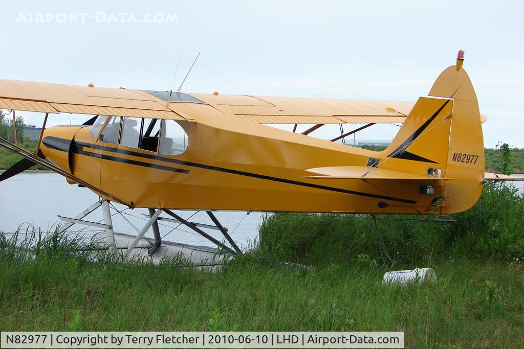N82977, 1977 Piper PA-18-150 Super Cub C/N 18-7809003, 1977 Piper PA-18-150, c/n: 18-7809003 on Lake Hood