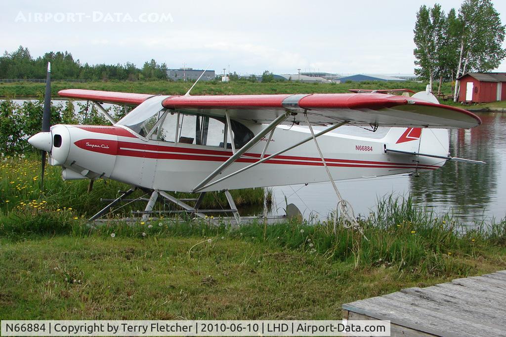N66884, 1975 Piper PA-18-150 Super Cub C/N 18-7509090, 1975 Piper PA-18-150, c/n: 18-7509090 on Lake Hood
