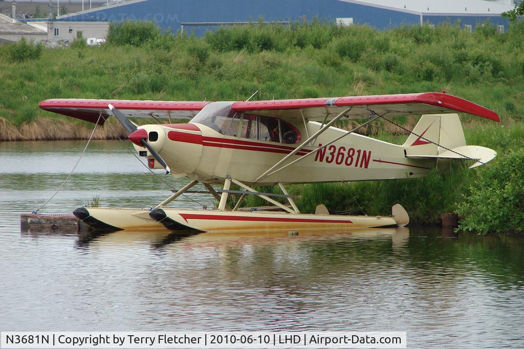 N3681N, 1947 Piper PA-12 Super Cruiser C/N 12-1931, 1947 Piper PA-12, c/n: 12-1931 on Lake Hood