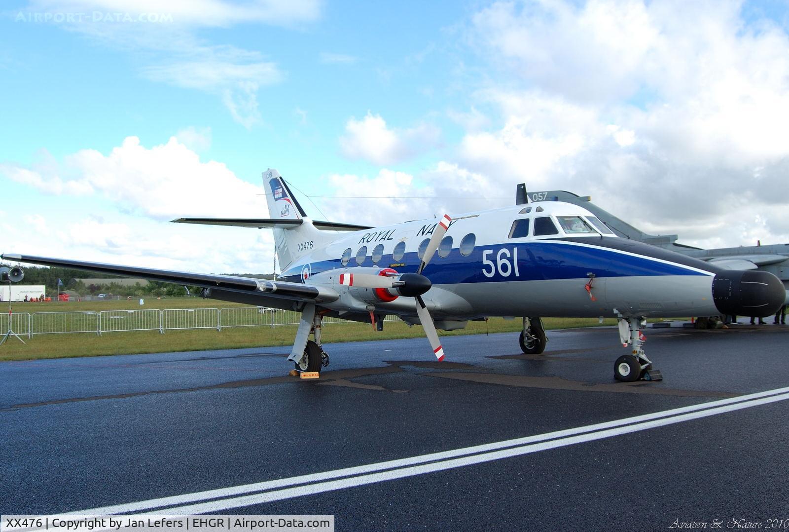 XX476, 1978 Scottish Aviation Jetstream T.2 (HP-137) C/N 216, Royal Navy