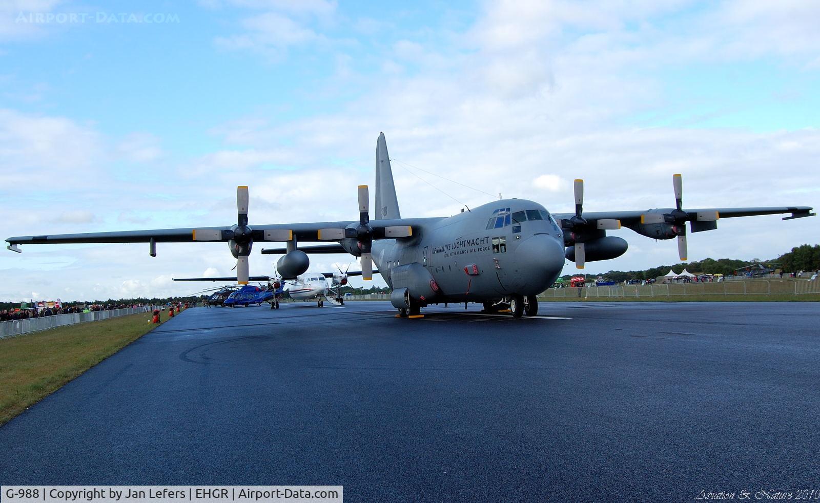 G-988, 1983 Lockheed C-130H Hercules C/N 382-4988, Dutch Air Force
