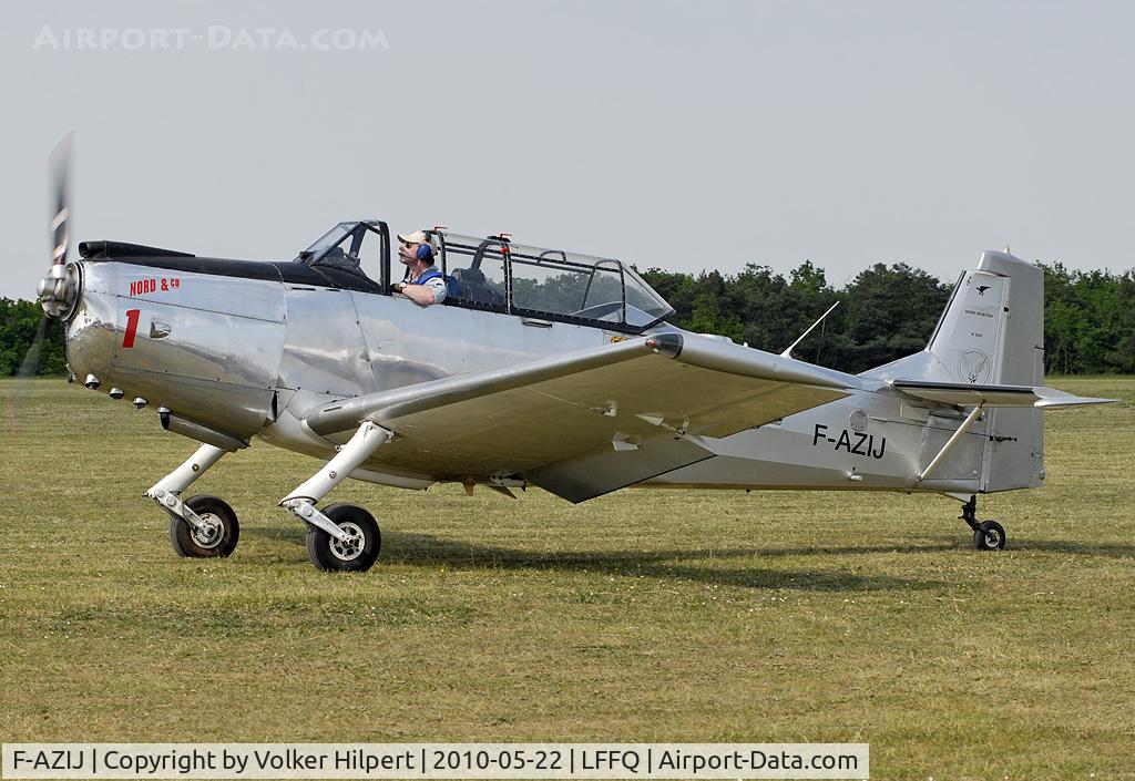 F-AZIJ, 1961 Nord 3202B-1 Master C/N 85, at LFFQ