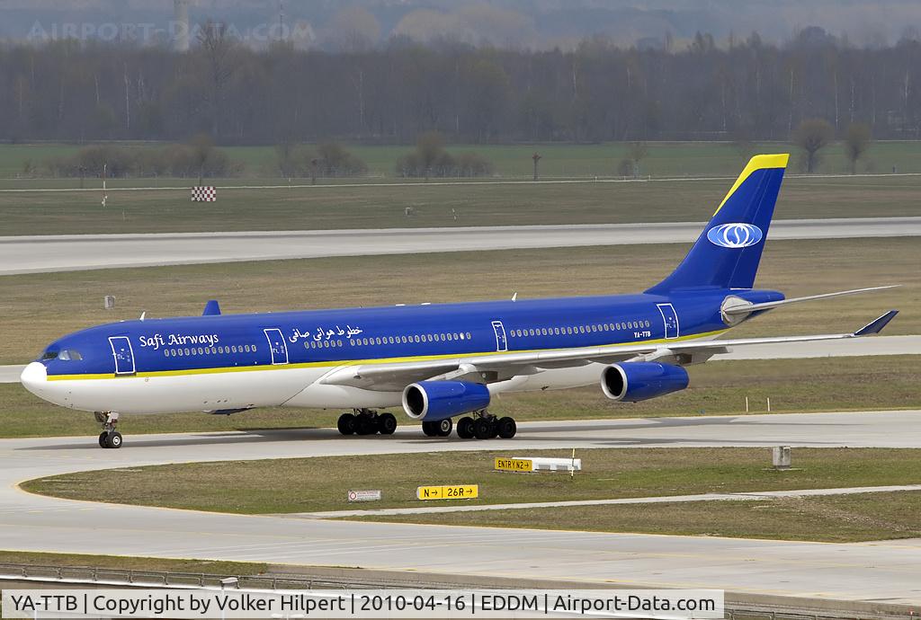 YA-TTB, 1993 Airbus A340-311 C/N 015, Safi Airways