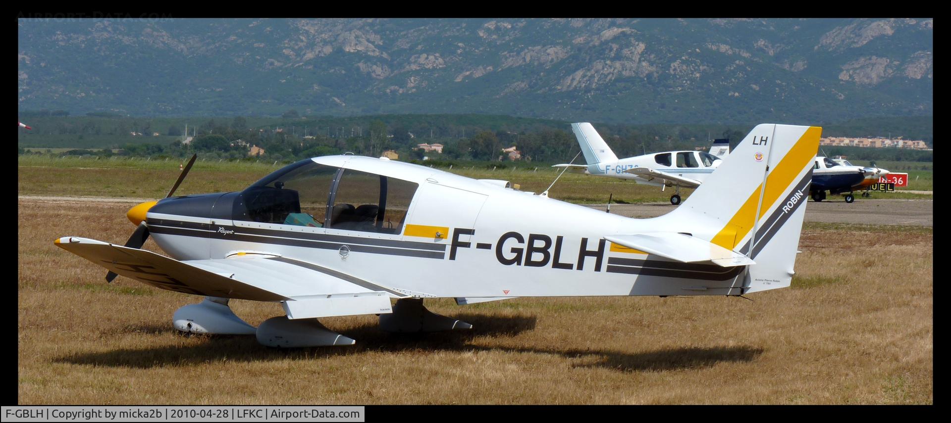 F-GBLH, Robin DR-400-180 Regent C/N 790, Parked.