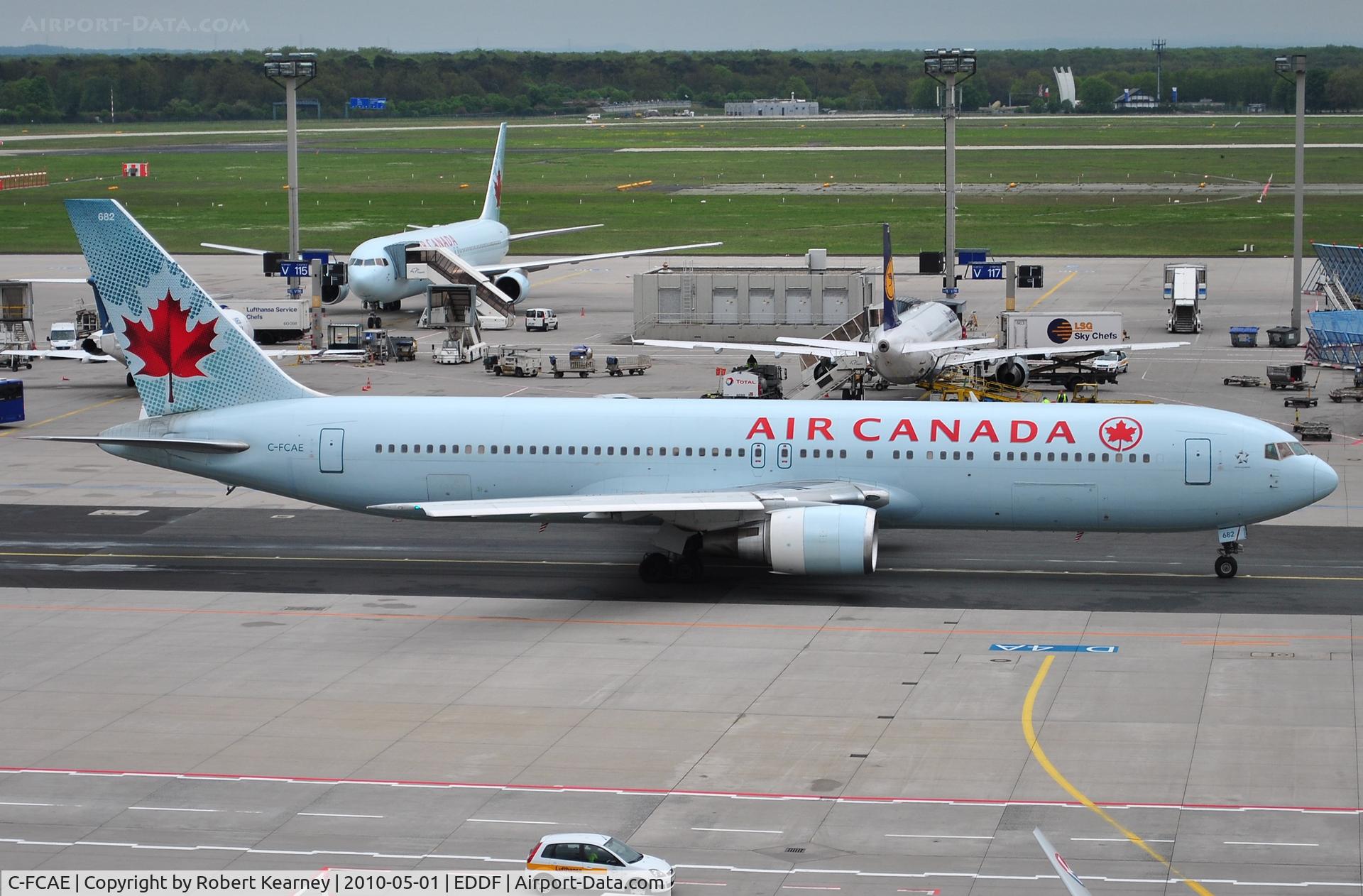 C-FCAE, 1988 Boeing 767-375/ER C/N 24083, Air Canada leaving for departure