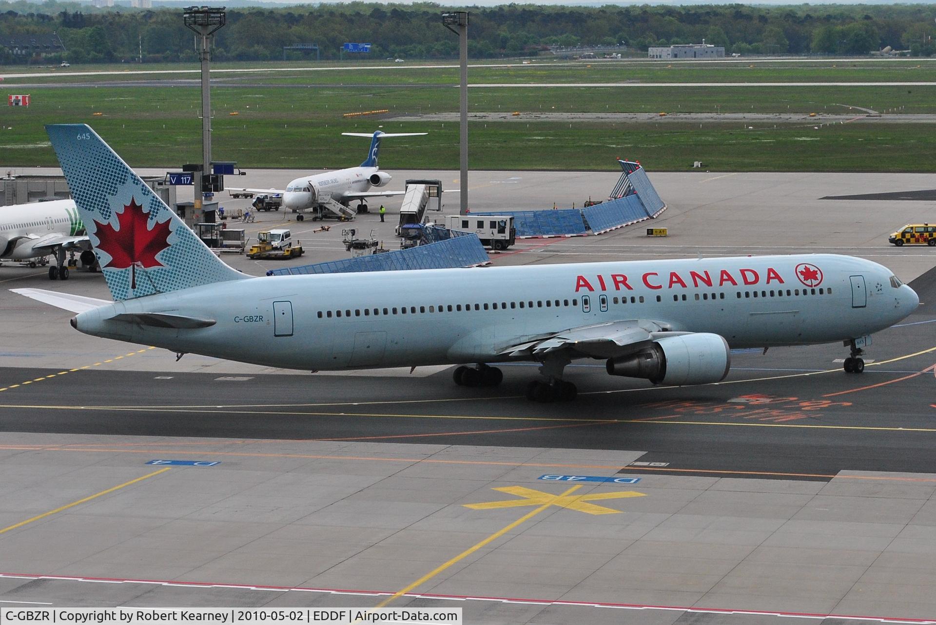 C-GBZR, 1992 Boeing 767-38E/ER C/N 25404, Second Air Canada of the day leaving for Toronto