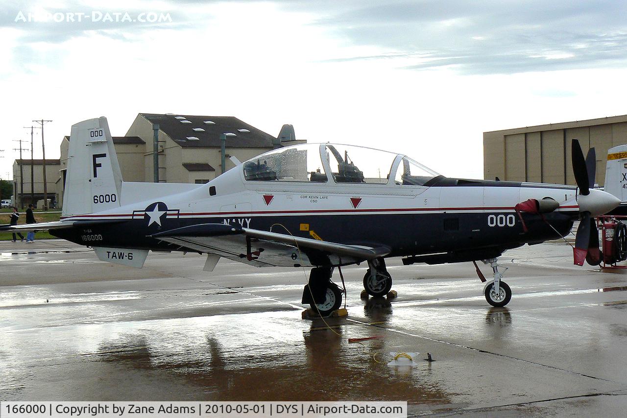 166000, Raytheon T-6A Texan II C/N PT-218, At the B-1B 25th Anniversary Airshow - Big Country Airfest, Dyess AFB, Abilene, TX