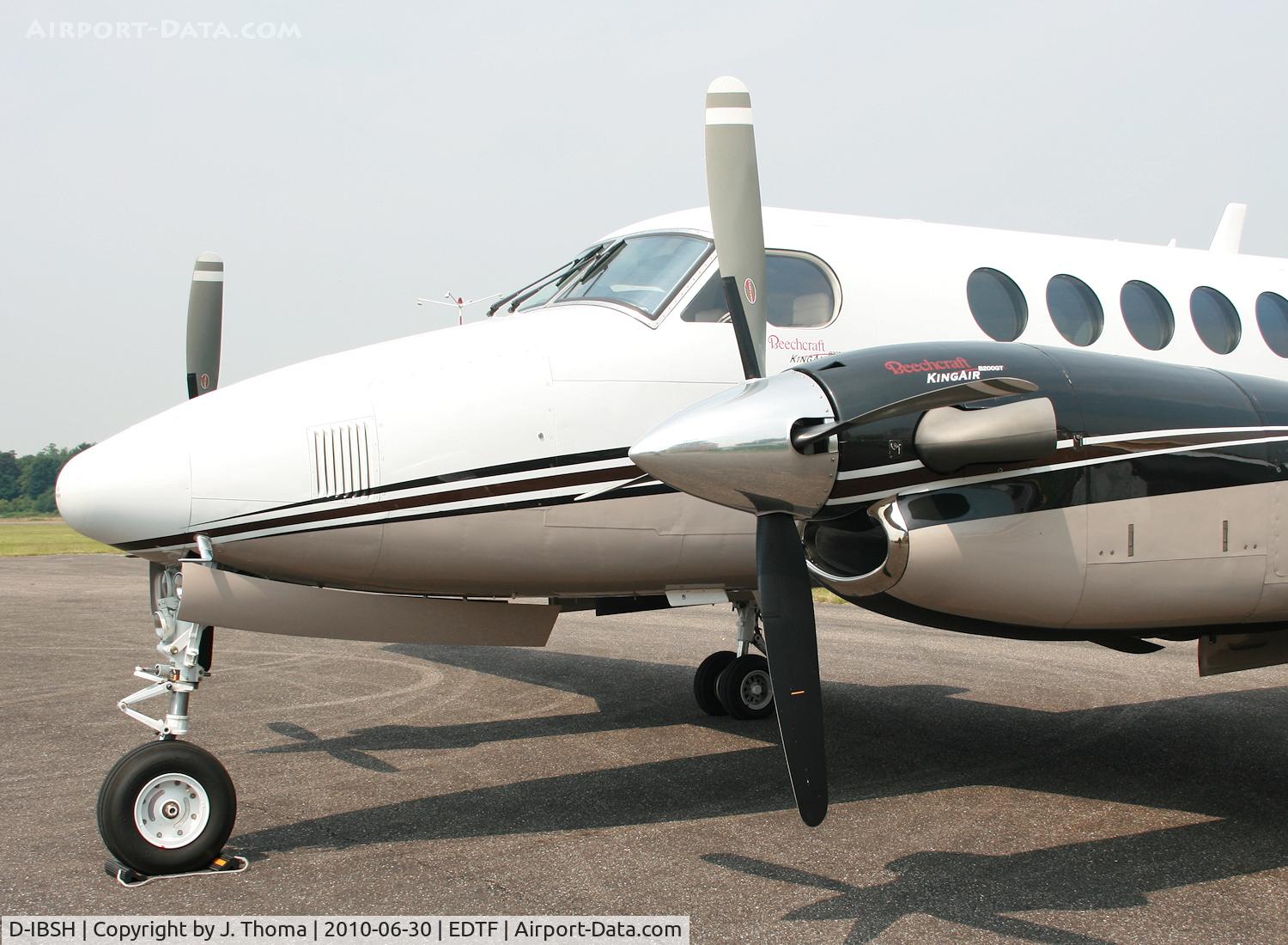 D-IBSH, 2008 Hawker Beechcraft B200GT King Air C/N BY-57, Beech B200GT King Air