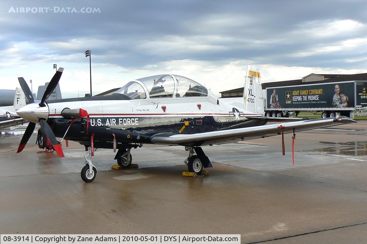 08-3914, 2008 Raytheon T-6A Texan II C/N PT-473, At the B-1B 25th Anniversary Airshow - Big Country Airfest, Dyess AFB, Abilene, TX