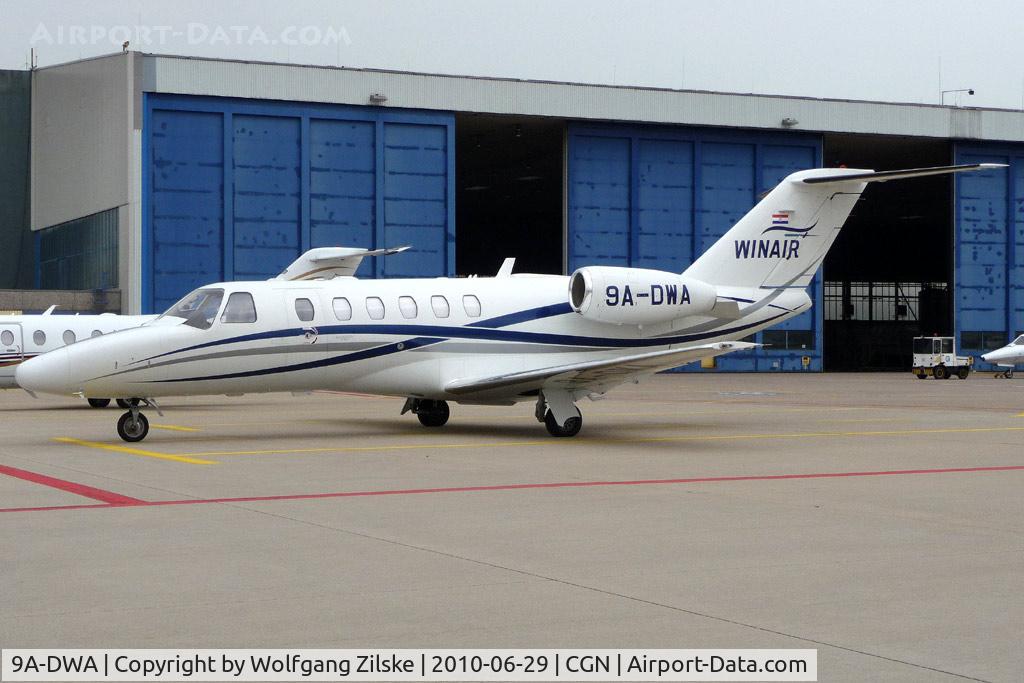 9A-DWA, 2008 Cessna 525A CitationJet CJ2+ C/N 525A-0412, visitor
