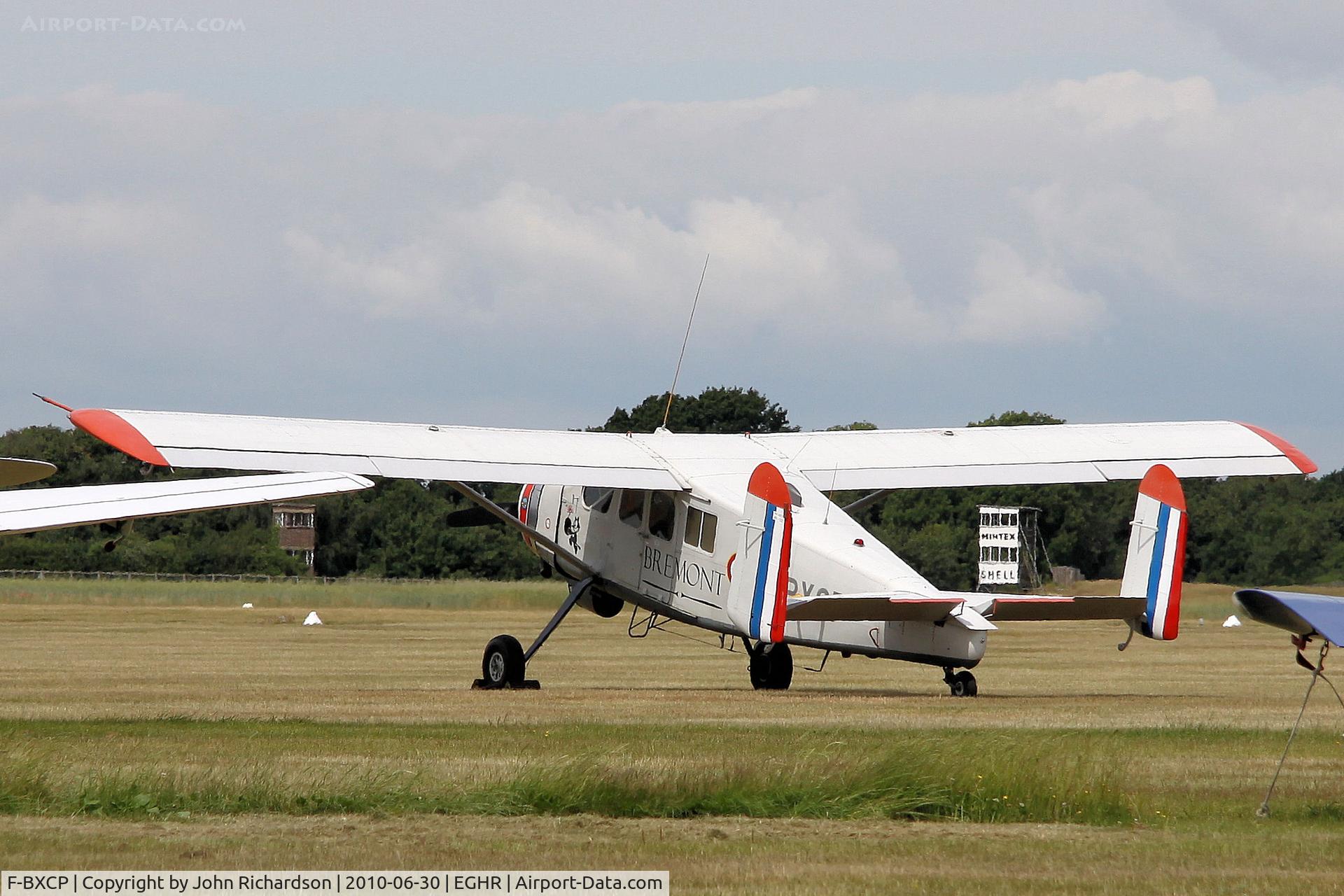 F-BXCP, 1960 Max Holste MH-1521M Broussard C/N 149, Parked at Goodwood