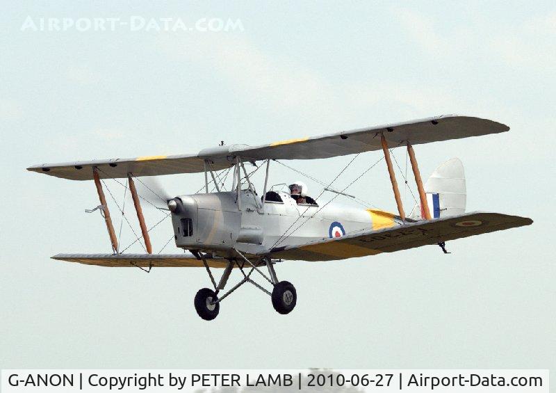 G-ANON, 1941 De Havilland DH-82A Tiger Moth II C/N 84270, TAKEN AT BREIGHTON E.YORKS.