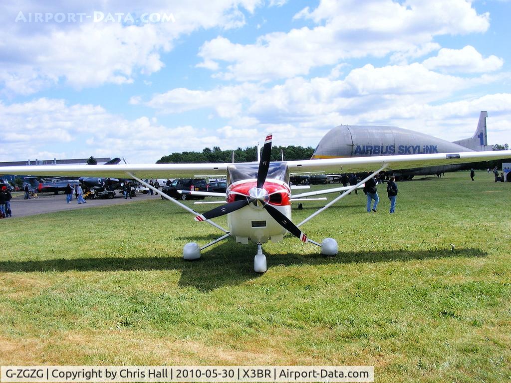 G-ZGZG, 2007 Cessna 182T Skylane C/N 18282036, visitor at the Cold War Jets open day