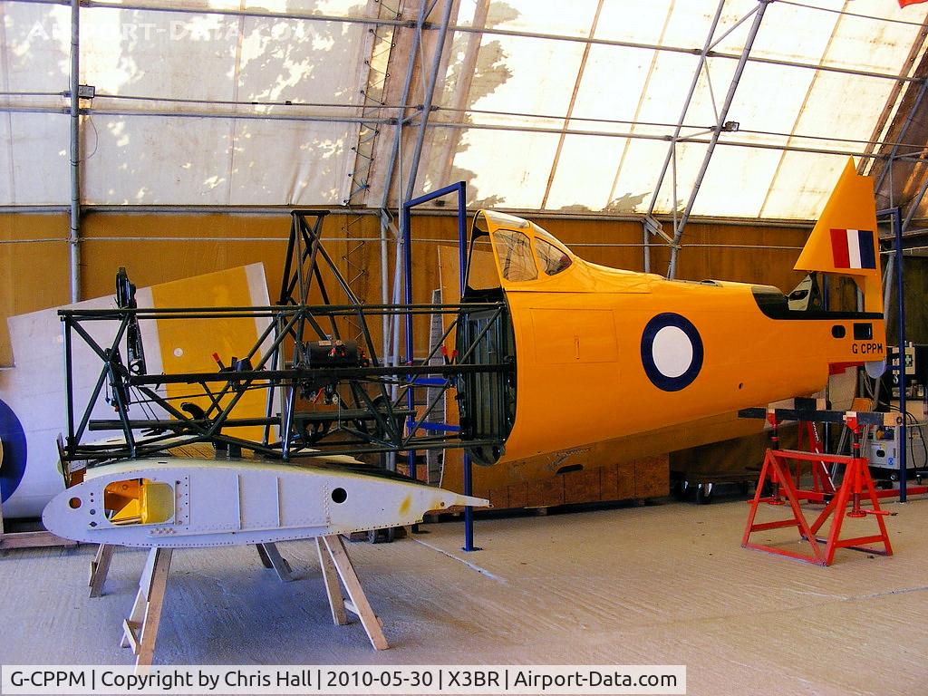G-CPPM, 1941 North American AT-6D Harvard III C/N 81-4013, former Royal Canadian Air Force AT-6 Texan being restored to flight by Beech Restorations at Bruntingthorpe