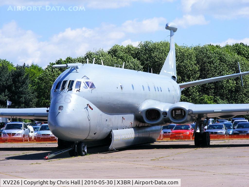 XV226, 1968 Hawker Siddeley Nimrod MR.2 C/N 8001, The first production Nimrod retired from RAF use on the 27th April 2010 and now preserved at Bruntingthorpe