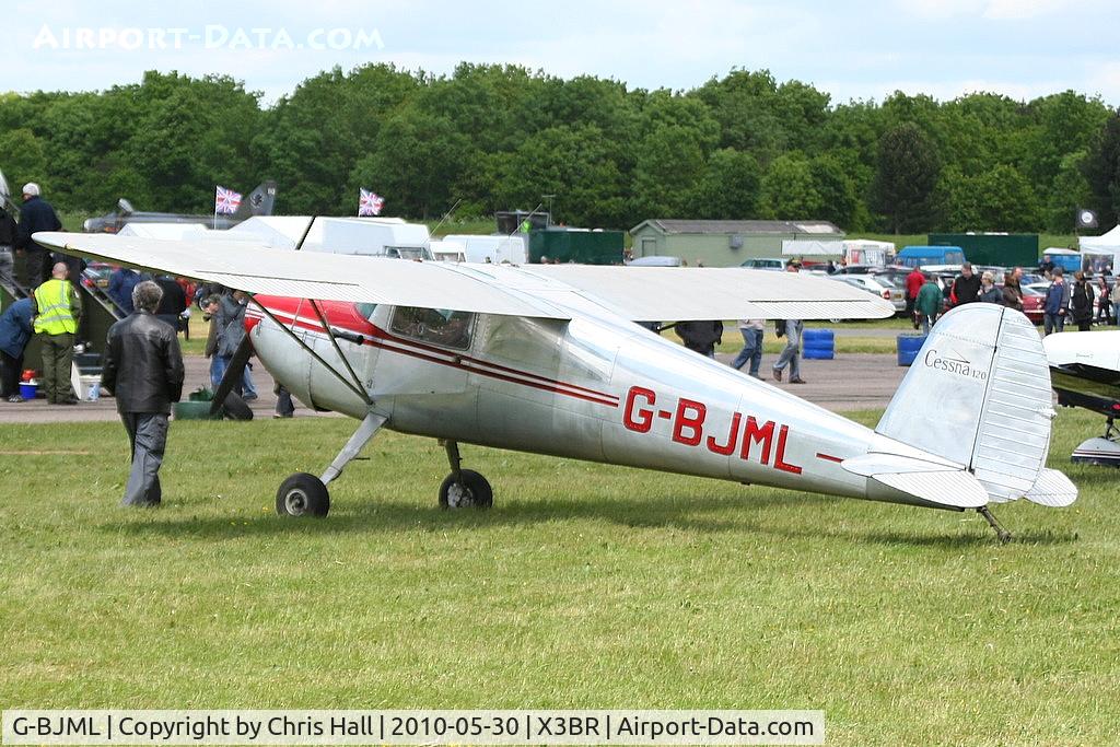 G-BJML, 1946 Cessna 120 C/N 10766, visitor at the Cold War Jets open day