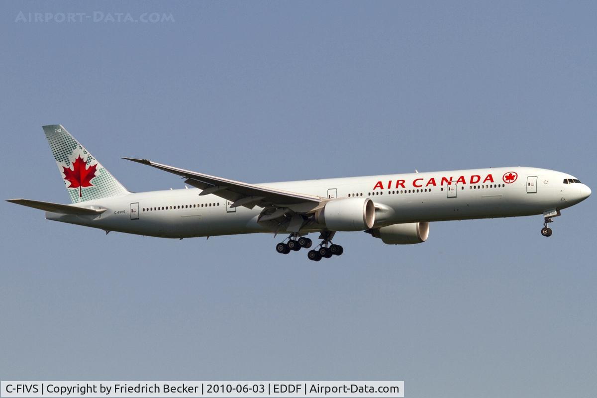 C-FIVS, 2009 Boeing 777-333/ER C/N 35784, short final RW07R