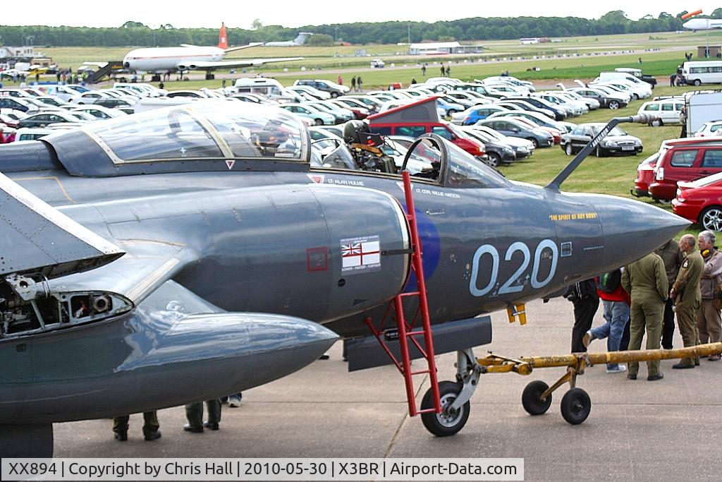 XX894, 1975 Hawker Siddeley Buccaneer S.2B C/N B3-03-74, Wearing 809 Squadron markings, although this jet never served with the Royal Navy