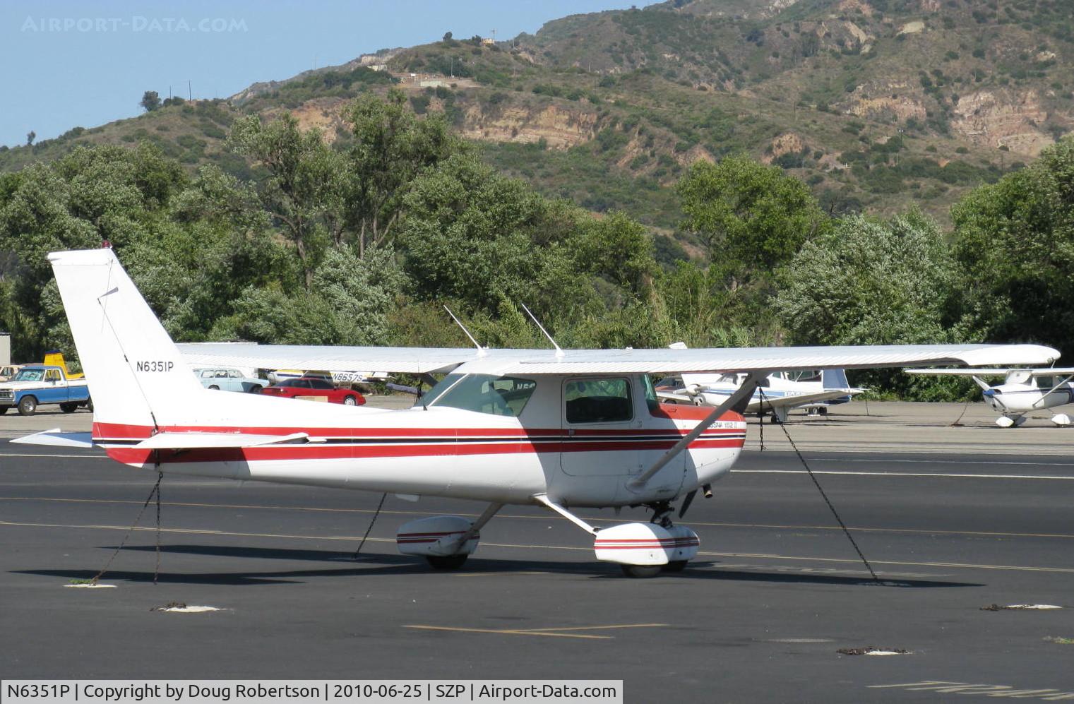 N6351P, 1981 Cessna 152 C/N 15285006, 1981 Cessna 152 II, Lycoming O-235 110 Hp