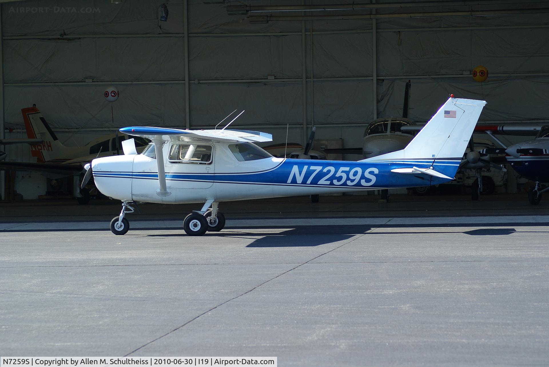 N7259S, 1967 Cessna 150H C/N 15067959, 1967 Cessna 150H