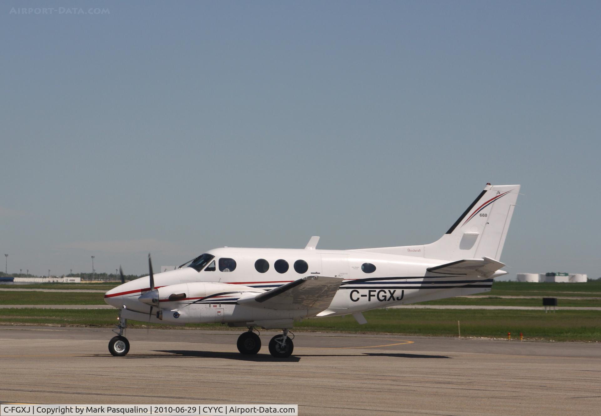 C-FGXJ, Beech C90A King Air C/N LJ-1178, Beech C90A