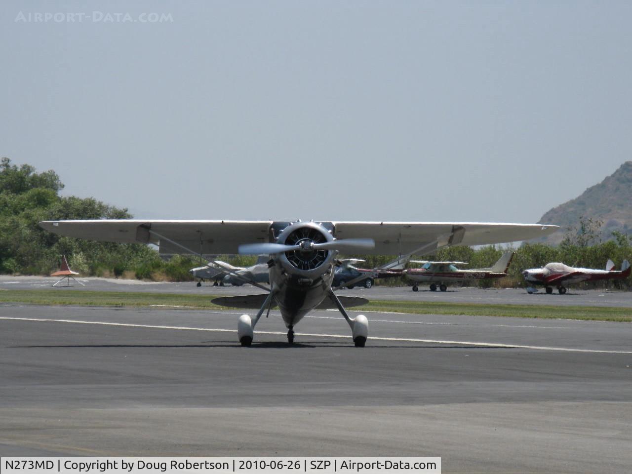 N273MD, 2008 Dickenson Howard DGA-21 (Replicate) C/N 001, 2008 Dickenson HOWARD DGA-21 'Mister Dickenson', Pratt & Whitney R-1340-57 Wasp 600 Hp, taxi off the active
