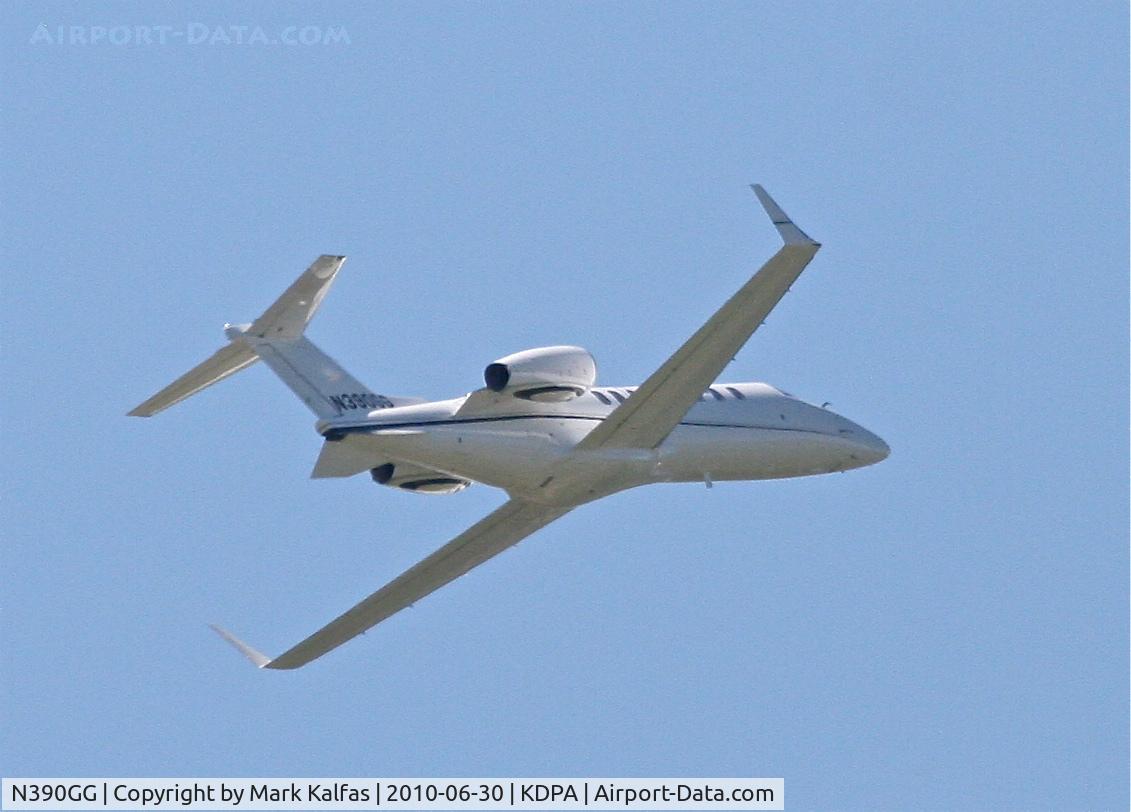 N390GG, 2007 Learjet Inc 45 C/N 325, AG Aviation LLC. Learjet 45, 2L departure KDPA.