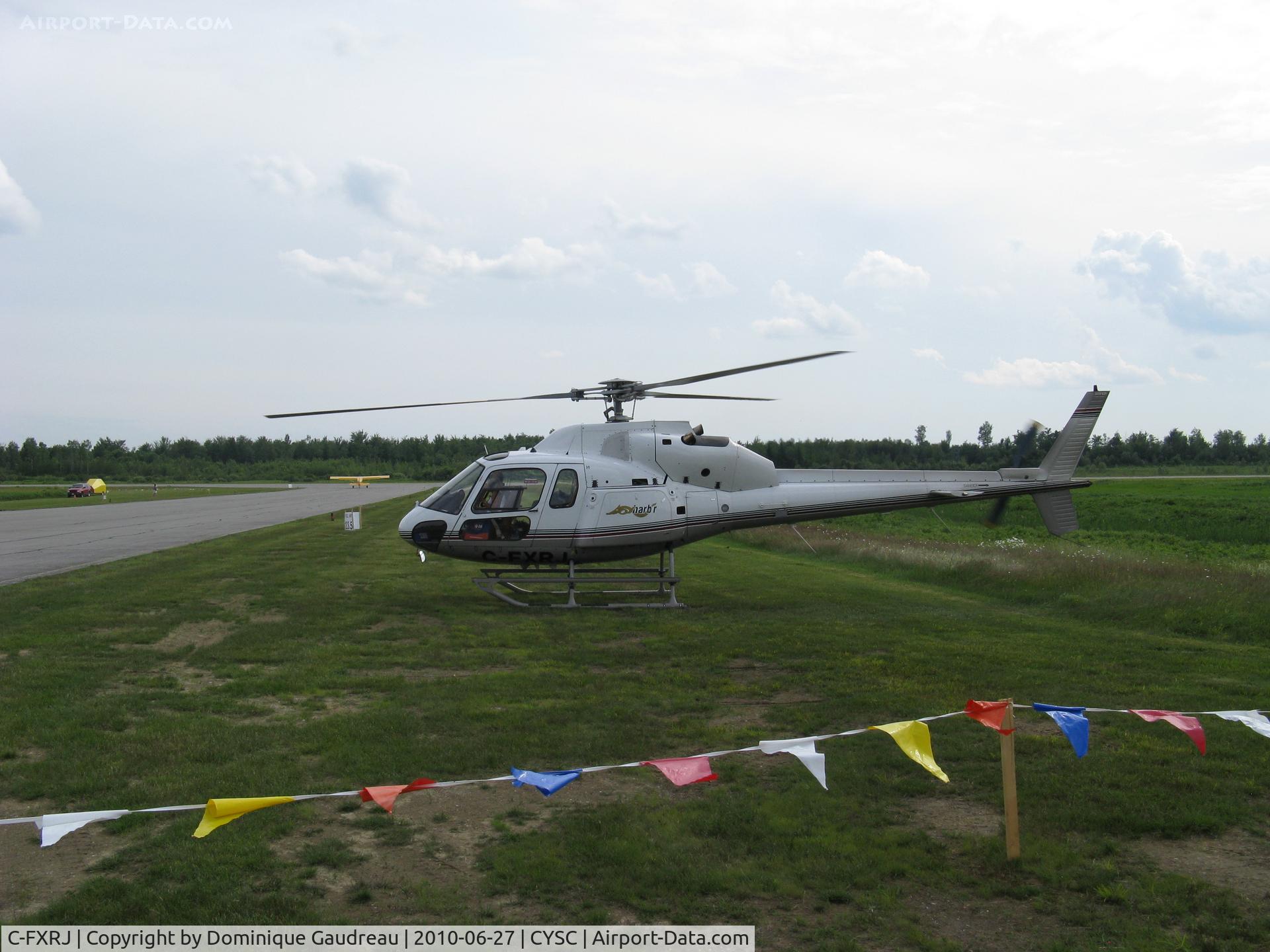C-FXRJ, 1982 Aerospatiale AS-355F-2 Ecureuil 2 C/N 5122, Doing Checklist