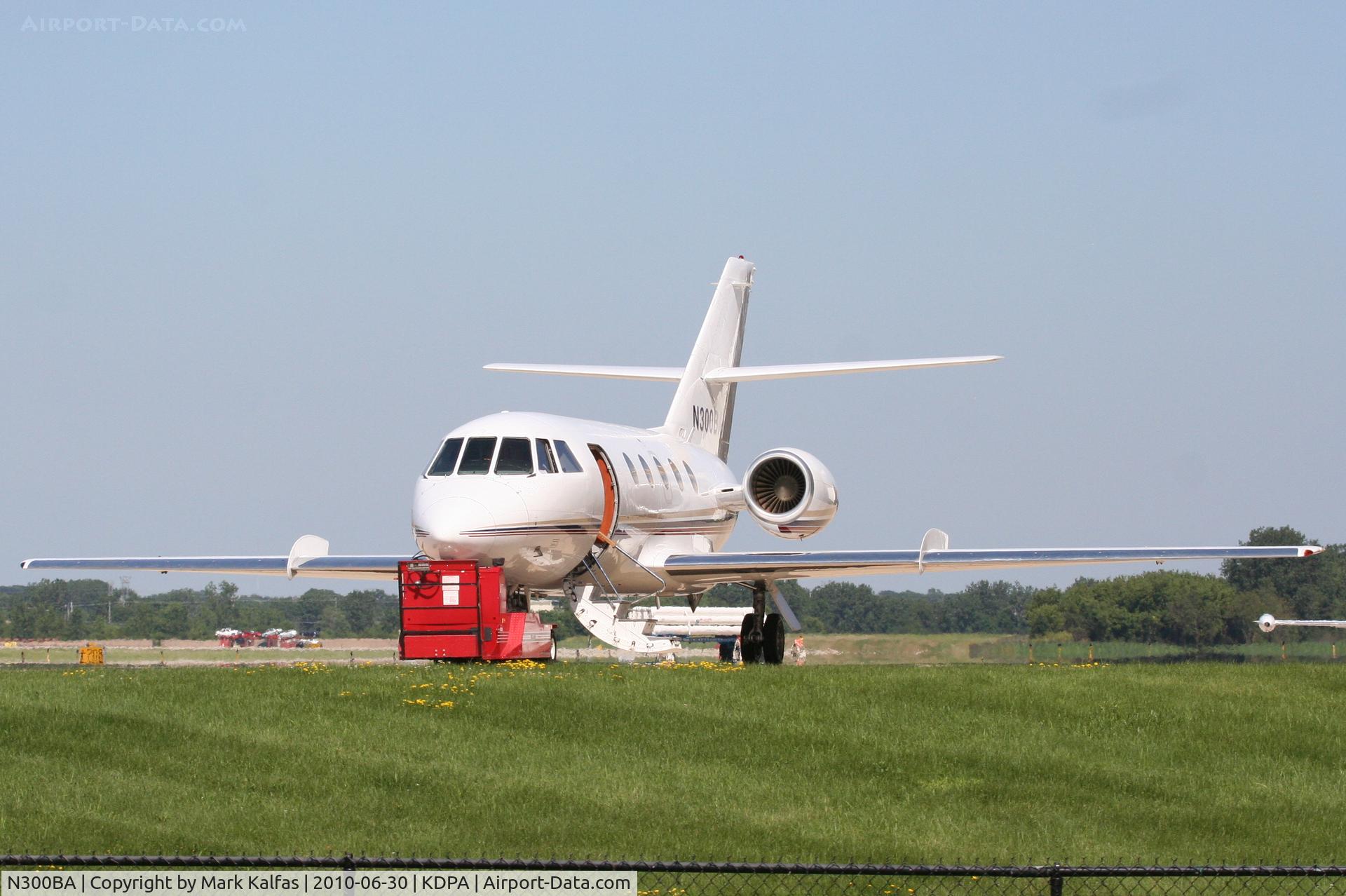 N300BA, 1968 Dassault Falcon (Mystere) 20C C/N 142, PRINCESS INDIA INTERNATIONAL AIR TRANSPORT LLC, Dassault/sud FAN JET FALCON N300BA on the ramp KDPA.